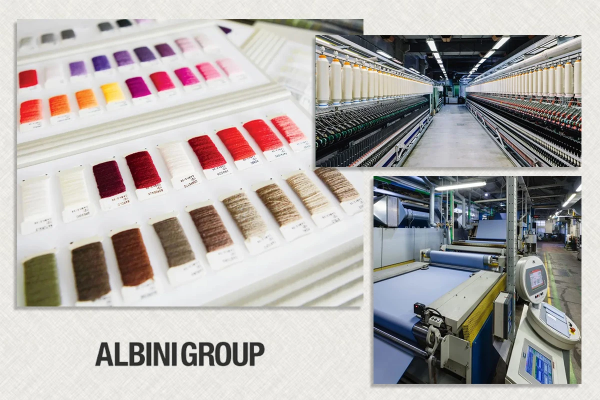 ALBINI工廠及紗線圖
