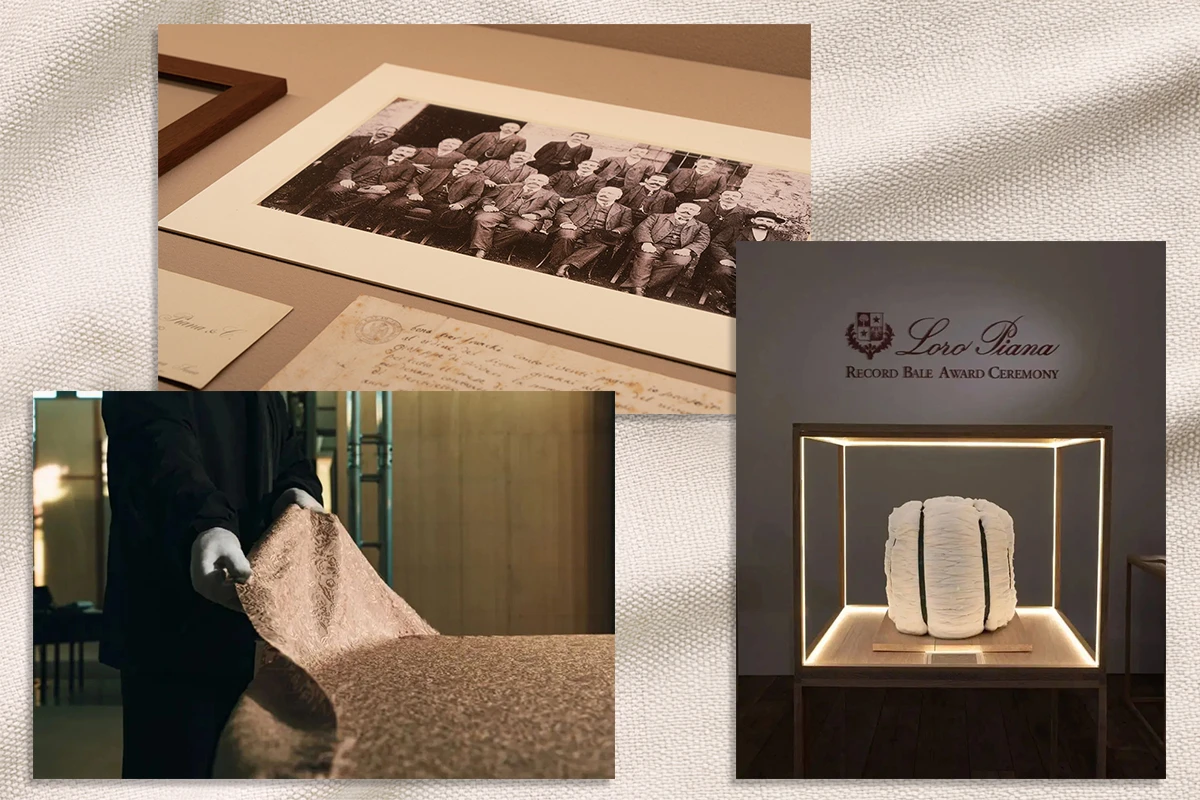 LORO PIANA布料及歷史照片