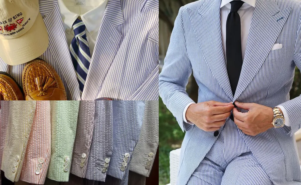 泡泡紗西裝及各色西裝