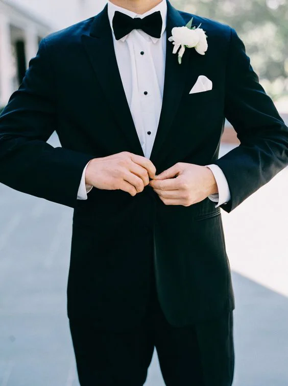 黑色新郎結婚禮服